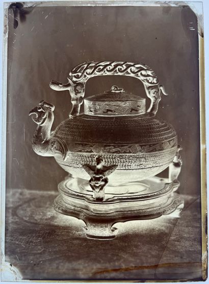 XIXe siècle Ensemble de cinquante-neuf négatifs sur verre au collodion humide.
Huit...