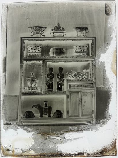 XIXe siècle Ensemble de cinquante-neuf négatifs sur verre au collodion humide.
Huit...