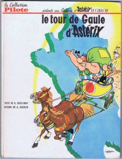 null Astérix 5. «Le Tour de Gaule». UDERZO. Dargaud 1er trimestre 1965. Imprimerie...