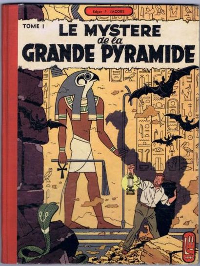 null Blake et Mortimer. «Le Mystère de la Grande Pyramide» tome 1. JACOBS. Lombard...