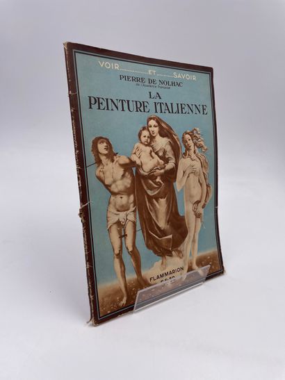 null 1 Volume : "La Peinture Italienne", Pierre de Nolhac, Ed. Flammarion