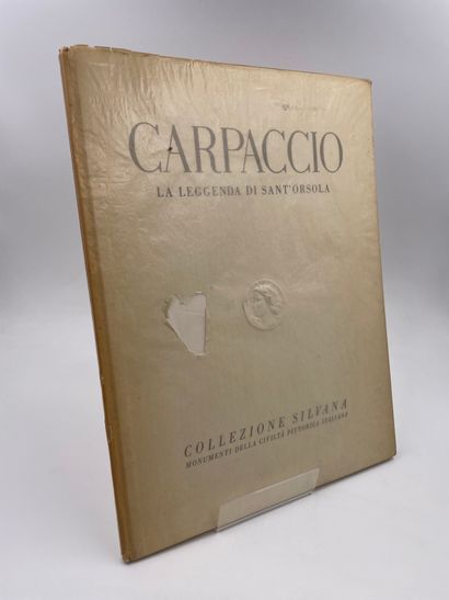 null 1 Volume : "Carpaccio", (La Leggenda di Sant'Orsola), Testo di Vittorio Moschini,...