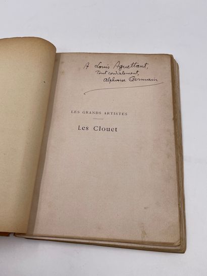 null 1 Volume : "Les Clouet", Alphonse Germain, Collection 'Les Grands Artistes,...