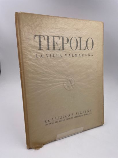 null 1 Volume : "Tiepolo", (La Villa Valmarana), Testo di Antonio Morassi, Collezione...
