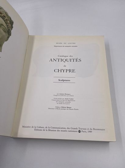 null 1 Volume : "Catalogue des Antiquités de Chypre, Sculptures", Antoine Hermary,...