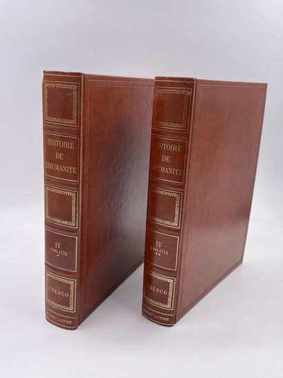 null 10 Volumes : "Histoire du Développement Culturel et Scientifique de l'Humanité",...