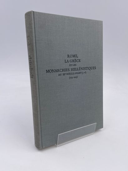 null 1 Volume : "Rome, La Grèce et les Monarchies Hellénistiques au Iième Siècle...