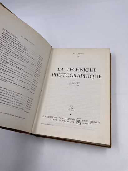 null 1 Volume : "La Technique Photographique", L. P. Clerc, Publication Photo-Cinéma,...