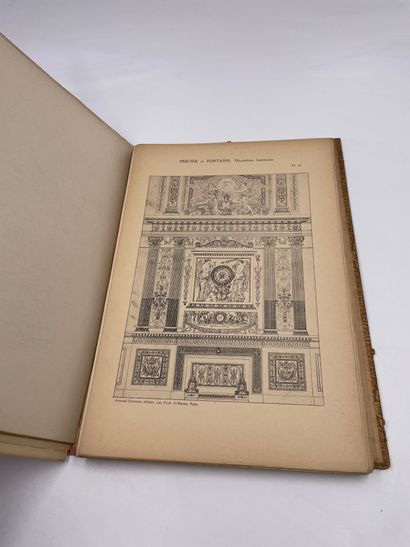 null 1 Volume : "Matériaux & Documents d'Art Décoratif - Recueil de Décorations Intérieures,...