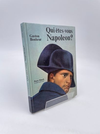 null 1 Volume : "Who are you Napoleon?", Gaston Bonheur, Paris-Match, Special Issue,...