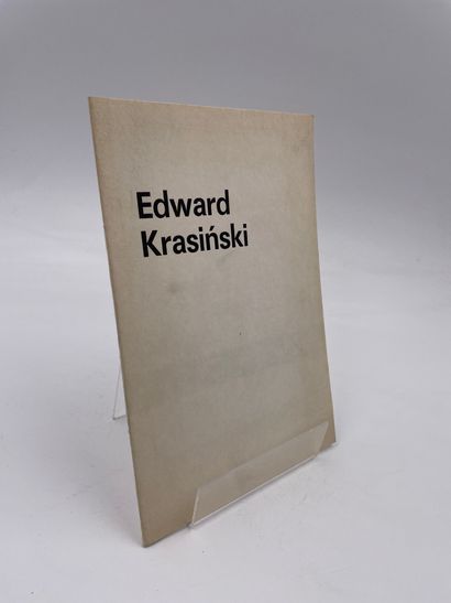 null 1 Volume : "Edward Krasinski", Galerie Donguy, Paris, Fondation pour une Entraide...
