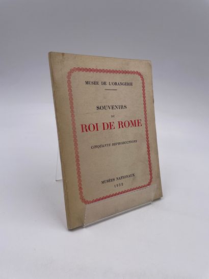 null 1 Volume: "Souvenirs of the King of Rome", Musée de l'Orangerie, Musée National,...