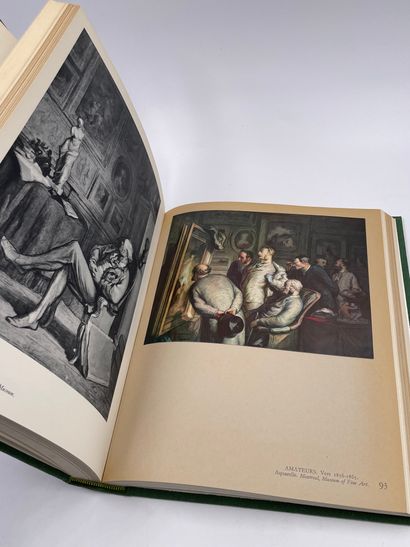 null 1 Volume : "Honoré Daumier", Jean Adhémar, Ed. Éditions Pierre Tisné, Paris,...