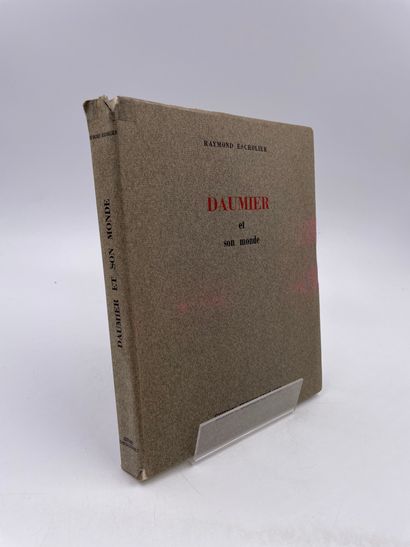 null 1 Volume : "Daumier et son Monde", Raymond Escholier, Ed. Éditions Berger-Levrault,...
