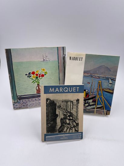 null 3 Volumes : 
- "Albert Marquet 1875-1947", Bordeaux, Galerie des Beaux-Arts,...