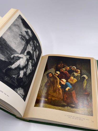 null 1 Volume : "Honoré Daumier", Jean Adhémar, Ed. Éditions Pierre Tisné, Paris,...