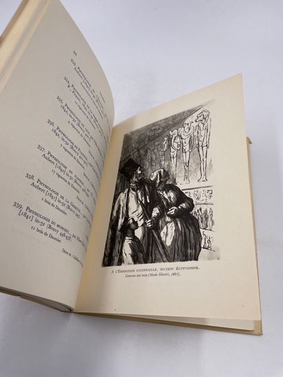 null 1 Volume : "Daumier, Lithographies, Gravures sur Bois, Sculptures", Bibliothèque...