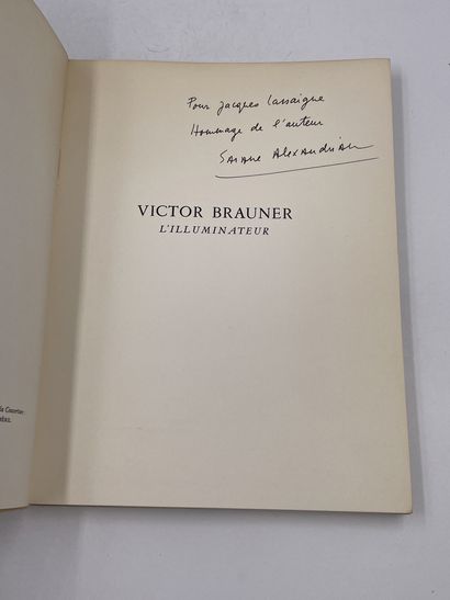 null "Victor Brauner, l'Illuminateur", Sarane Alexandrian, Ed. Éditions Cahiers d'Art,...