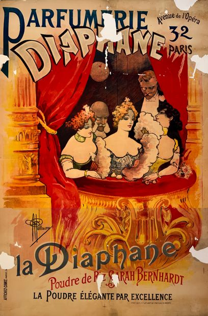 GUILLAUME Albert. Parfumerie Diaphane Paris....