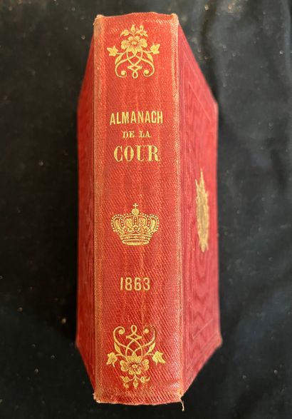 null [ALMANACH]
Almanac of the Court of the city year 1810. In-16 Moroccan red
Joint...