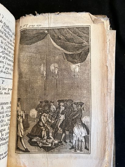 null The Order of Freemasons
Amsterdam, chez Gosse 1752. Paperback in-8 not trim...
