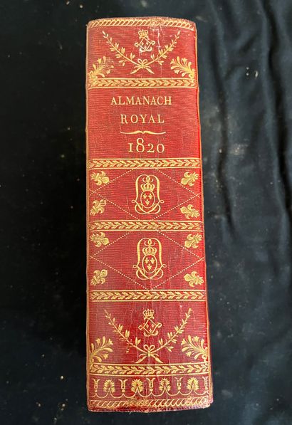 null [ALMANACH]
Royal almanac for the leap year 1820. Paris, chez M.-P.Guyot rue...