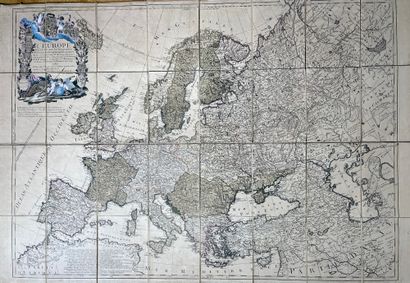M.A. MOITHEY, ingénieur géographe du Roi Map of Europe divided into all the Kingdoms....