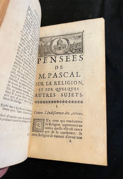 PINTREL The epistles of Seneca. Paris, by Barbin. 1681. Two volumes in-8 full calf...