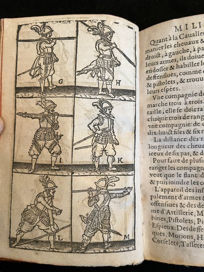 null [MILITARIA]
Discours et questions militaire Paris. 1638 in-8 plein veau. Pratique...