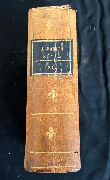 null [ALMANACH]
Almanach royal pour les années 1816 et 1817. Paris, chez Testu rue...