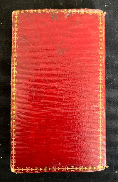 null [ALMANACH]
Almanac of the Court of the city year 1810. In-16 Moroccan red
Joint...