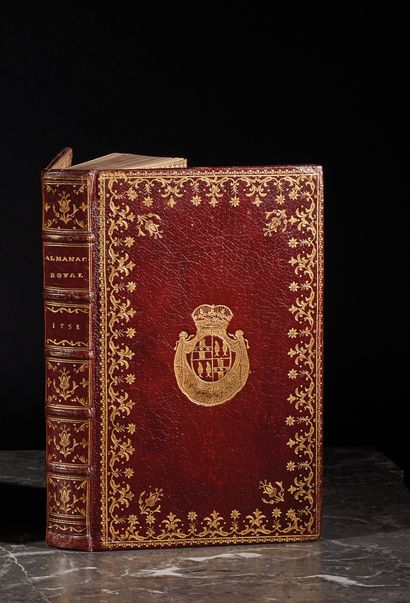 null [ALMANACH]
Almanach royal pour l'an MDCCLI. Paris, chez Le Breton rue de la...