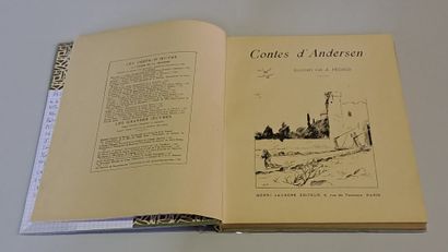 null Ensemble de 4 cartonnages Laurens. 1) Contes d'Andersen, ill. Pécoud. 2) Les...