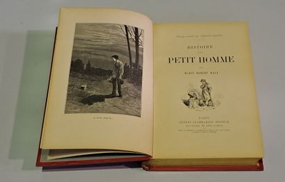null Ensemble de 3 cartonnages uniformes Flammarion. 1) Marie-Robert Halt, Histoire...