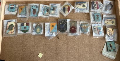20 local UNIFIL badges in bags