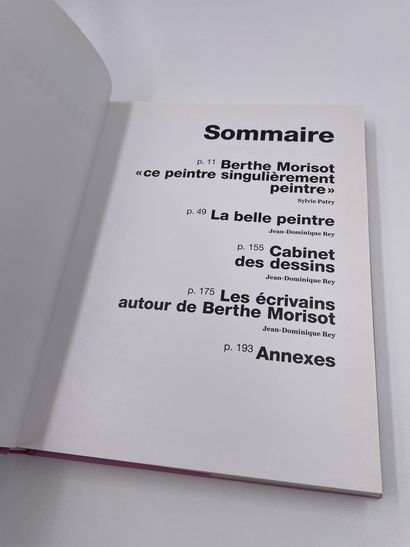 null 1 Volume : "Berthe Morisot", Jean-Dominique Rey, Preface by Sylvie Patry, Ed....