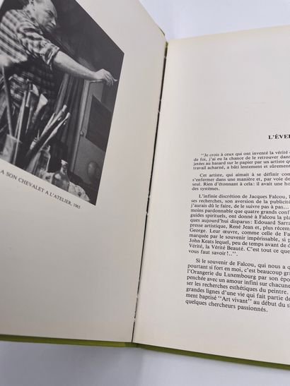 null 1 Volume : "Falcou", René Barotte, Préface de Maurice Sérullaz, Ed. Éditions...