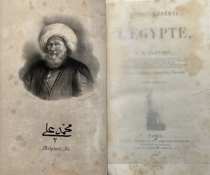 CLOT-BEY, Antoine Barthélémy Aperçu général sur l'Égypte. Paris, Fortin, Masson et...