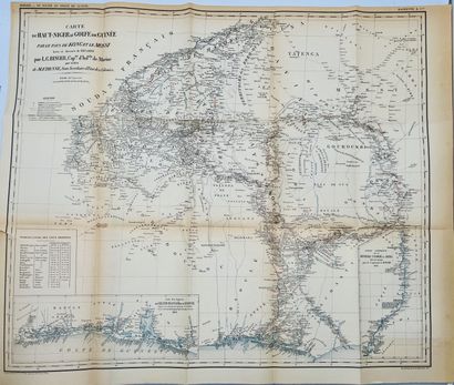 BINGER, Louis Gustave, capitaine Du Niger au Golfe de Guinée par le pays de Kong...