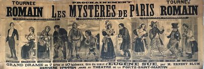 OGE Eugène. Romain tour. Next Les Mystères de Paris. Grand drama in 7 acts and 10...