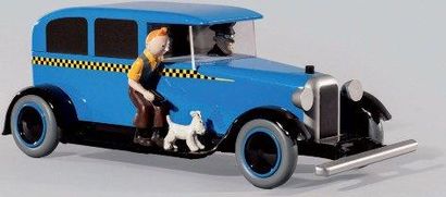 null Le Taxi de Tintin en Amérique. D'après «Tintin en Amérique». Version avec personnages...