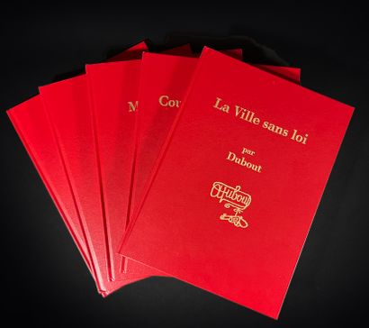 null Set of 5 books
Les mêmes. Each hardcover in red.