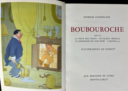 null COURTELINE Georges
Boubouroche. Ed. du livre Monte Carlo 1958. Limited edition...