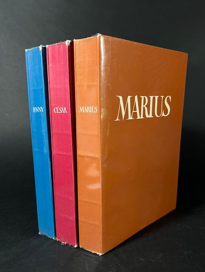 null PAGNOL Marcel
Marius, Fanny, César. Ed. du livre Monte Carlo 1949. Second edition...