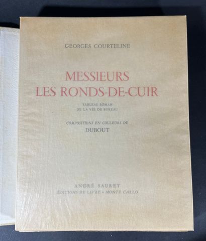 null COURTELINE Georges
Messieurs les ronds-de-cuir. Ed. du livre, Sauret éditeur...