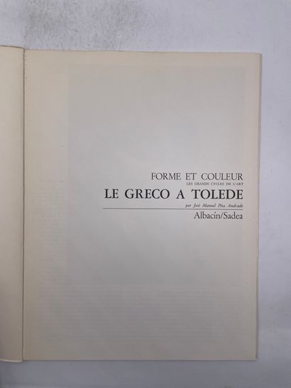 null «Le Greco a Tolede», José Manuel Pita Andrade, Ed. albumin

"DÉLIVRANCE AU 25...