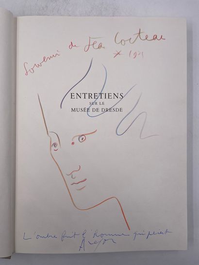 null «Aragon Jean Cocteau de l’academie française, Entretins sur le musée de Dresque»,...