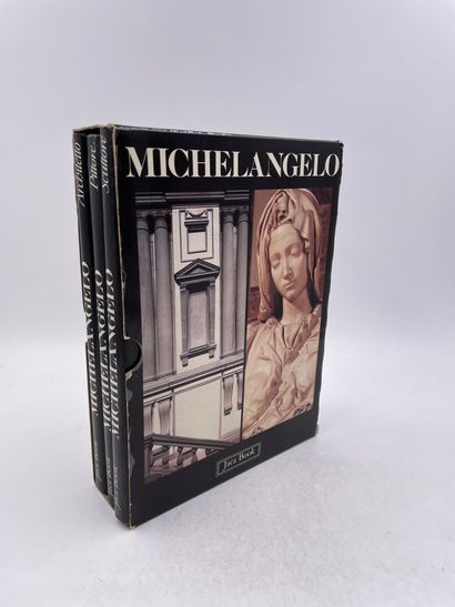 null 3 volumes : «Michelangelo Scultore», Valerio Guazzoni, Ed. Jaca Book, 1984 /...