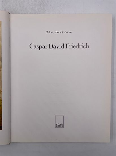 null «Caspar David Friedrich», Helmut Borsch-Supan, Ed. Adam biro, 1989

"DÉLIVRANCE...