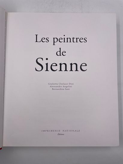 null «Les peintre de Sienne», Guilietta Chelazzi Dini, Alessandro Angelini, Bernardina...